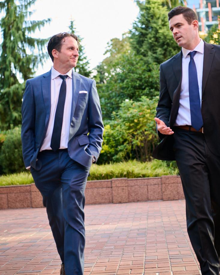 Dan McClaffertey and Jesse Froehling, founding partners at Bastion Law